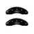MGP Front set 2 Caliper Covers Engraved Front Oval logo/Ford Black - 10102FFRDBK