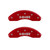 MGP Front set 2 Caliper Covers Engraved Front HHR Red - 14230FHHRRD