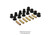 73-87 Chevy/GMC 1/2 & 3/4 Ton Vehicles 8in (Rear Springs Only) Leaf Spring - Rear Bushings - Superlift 340
