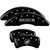 MGP 4 Caliper Covers Engraved Front Buick Rear Black - 49013SBSHBK