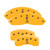 MGP 4 Caliper Covers Engraved Front & Rear Tiffany Snake Yellow - 10017SSNKYL