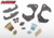 McGaughys Chevrolet Fullsize Car 1965-1968 Front Disc Brake Conversion Brackets; Stock Spindles - Part# 63228