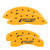 MGP 4 Caliper Covers Engraved Front & Rear Gen 5/RS Yellow - 14033SRS5YL