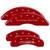 MGP 4 Caliper Covers Engraved Front Corvette C7 Engraved Rear Z51/2015 Red - 13084SZ51RD