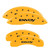 MGP 4 Caliper Covers Engraved Front & Rear Envoy Yellow - 34004SEVYYL