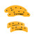 MGP 4 Caliper Covers Engraved Front & Rear i-Vtec Yellow - 20130SIVTYL