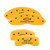 MGP 4 Caliper Covers Engraved Front & Rear Chevy Racing Yellow Power Coat - 13007SBRCYL
