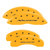 MGP 4 Caliper Covers Engraved Front & Rear Avalanche Yellow - 14004SAVLYL