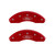 MGP Front set 2 Caliper Covers Engraved Front Oval logo/Ford Red - 10102FFRDRD
