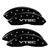 MGP 4 Caliper Covers Engraved Front & Rear Vtech Black - 39015SVTCBK