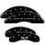 MGP 4 Caliper Covers Engraved Front 2015/Mustang Engraved Rear 2015/37 Black - 10204SM32BK