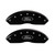 MGP Front set 2 Caliper Covers Engraved Front Oval logo/Ford Black - 10155FFRDBK