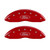 MGP Front set 2 Caliper Covers Engraved Front Oval logo/Ford Red - 10234FFRDRD