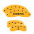 MGP 4 Caliper Covers Engraved Front Cobra Rear Snake Yellow - 10017SCNKYL