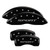 MGP 4 Caliper Covers Engraved front & Rear 2015/Sport Black - 10241SSPTBK