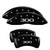 MGP 4 Caliper Covers Engraved Front & Rear 300 Black - 32020S300BK