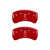 MGP Rear set 2 Caliper Covers Engraved Rear Tiffany Snake Red - 10010RSNKRD