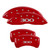 MGP 4 Caliper Covers Engraved Front & Rear 300 Red - 32016S300RD
