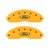 MGP 2 Caliper Covers Engraved Front Oval Logo/Ford Yellow - 10155FFRDYL