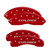 MGP 4 Caliper Covers Engraved Front & Rear Explorer/2011 Red - 10041SEXPRD