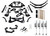 2020-2023 Chevy & GMC 2500/3500 2WD/4WD 10" Performance Lift Kit w/ FOX 2.0 - Cognito 210-P1034