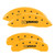 MGP 4 Caliper Covers Engraved F & R Gm Style/Hybrid Yellow - 34006SHYBYL