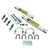 73-91 GM 1/2 and 3/4 Ton 4WD Vehicles Solid Axle Dual Steering Stabilizer Kit - Superlift 92660