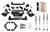 2011-2019 Chevy & GMC 2500/3500 2WD/4WD 6" Standard Lift Kit w/ FOX PS 2.0 Shocks - Cognito 110-P0968