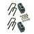 79-95 Toyota Pickup 4WD/79-86 4Runner 4WD 4in Block Kit w/ 2.5in Wide U-Bolts - Superlift 7149