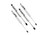 14-18 Dodge Ram 3500 Fox Shock Box - 4-6in Lift Kit - Front and Rear Shocks - Superlift 84068