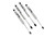 14-18 Dodge Ram 2500 Fox Shock Box - 4-5in Lift Kit - Front and Rear Shocks - Superlift 84067