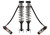 21-23 Ford Bronco 2DR 3-4in Lift Kit w/ Fox Front Coilover & 2.0 Rear - Superlift K1027FX