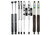 07-18 Jeep Wrangler JK 4in Long Arm Kit - Bilstein Shocks - Superlift K201B