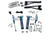 08-10 Ford F-250/F-350 SD 4WD 4in Lift Kit w/Repl Radius Arms & King Coilovers Rear Shocks - Superlift K981KG