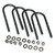 U-Bolt 4 Pack 5/8x3-3/8x13 Round w/ Hardware - Superlift 11424