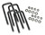 U-Bolt 4 Pack 5/8x3-1/4x16 Square w/ Hardware - Superlift 11884