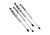 17-20 Ford F-250 SuperDuty Fox Shocks Lift Kit- Front Shocks (5.5-7in) Rear Shocks (4-6in) - Superlift 84073
