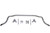 Hellwig Chevrolet Camaro Solid Chromoly 1-5/16in Front Sway Bar - 5701