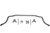 Hellwig Chevrolet Camaro Solid Chromoly 1-5/16in Front Sway Bar - 5701