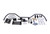 Hellwig Toyota Tacoma 4WD Solid Heat Treated Chromoly 3/4in Rear Sway Bar - 7731