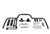 Hellwig Ford Excursion 4WD 4-6in Lift Solid Heat Treated Chromoly 1-1/4in Rear Sway Bar - 7878