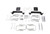 Hellwig GM 3500HD Hardware Kit for Load Pro Multi Leaf 2500lb/3500lb Helper Springs - 25302