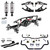 QA1 HK42-GMF1RS Level 2 Handling Kit with OE Width 9in. Housing
