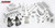 McGaughys Cadillac Escalade EXT 4wd, HD Shocks 2007-2012 7" Lift Kit W/Shocks - Part# 50735