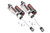 2020-2022 Jeep Gladiator JT 4WD 6" Vertex Shocks - Rough Country 699026