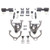 1988-1998 Chevy & GMC C1500 2WD 3/5" Lowering Kit - IHC-GM8898CK-35