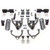 1988-1998 Chevy & GMC C1500 2WD Single Cab 5/7" Lowering Kit - IHC-GM8898CK-57