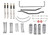 2007-2017 Jeep Wrangler JK Rubicon Unlimited (4-Door) 4" Lift Kit - Belltech 153201HKP