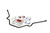 1979 - 1994 Dodge D50 2WD 3/4" Rear Sway Bar - Belltech 5554