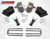 2001-2010 Chevy Silverado 2500/3500 HD W/ 10 Hole Hangers 3/5" Deluxe Drop Kit - McGaughys 33077